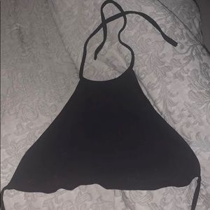 Crop top halter